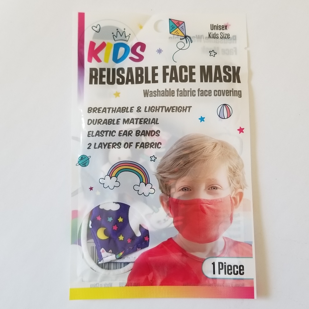 Kids Reusable Face Mask